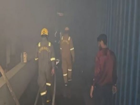 Fire Breaks Out in Garment Company in Noida