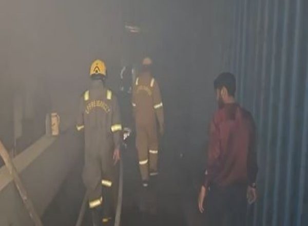 Uttar Pradesh Fire: Blaze Erupts in Garment Company in Noida