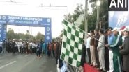 India News | Jammu and Kashmir Police Flags off 'Run for Fun - Jammu Marathon-2025'