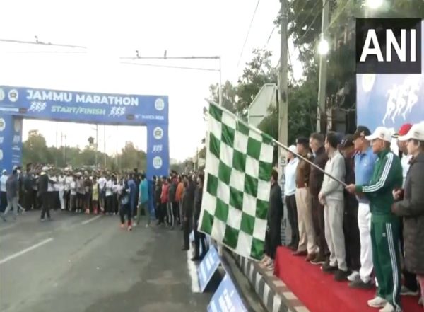 India News | Jammu and Kashmir Police Flags off 'Run for Fun - Jammu Marathon-2025'