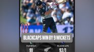 Sports News | Jamieson, Duffy Breathe Fire as NZ Beat Pakistan by Nine Wickets
