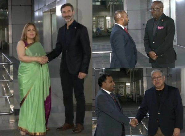World News | Foreign Ministers of Slovakia, Philippines, and Antigua & Barbuda Arrive in Delhi for Raisina Dialogue 2025
