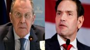 World News | Russia's FM Lavrov Urges US Secretary of State Rubio to 'immediately' Halt Airstrikes on Yemen's Houthis
