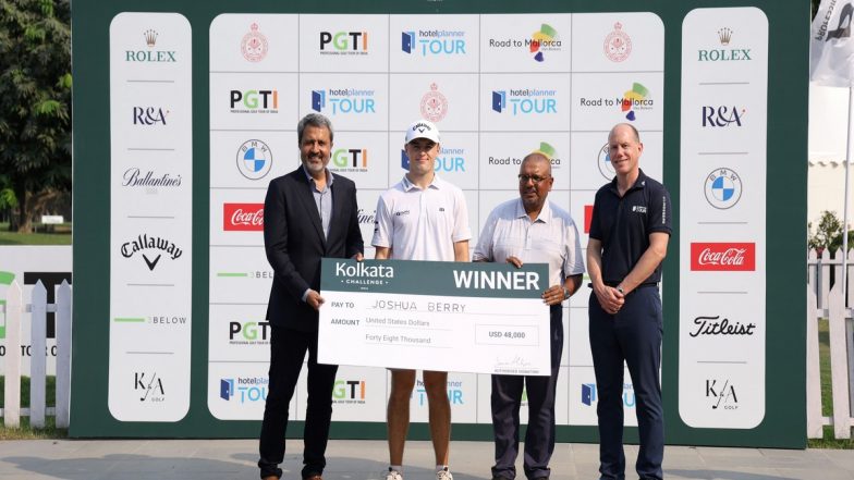 Sports News | England's Joshua Berry Caps Dream Week at Kolkata Challenge 2025 with Playoff Victory