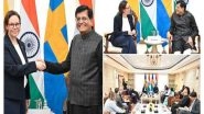 Business News | Piyush Goyal Discusses Bilateral Trade-investment with Swedish Foreign Affairs Minister