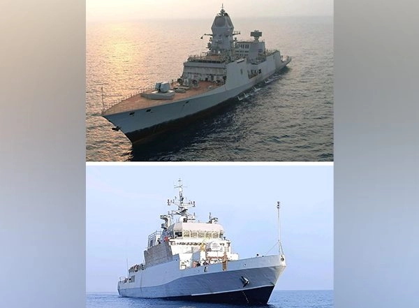 India News | GRSE Completes Contractor Sea Trials of Two Warships Simultaneously