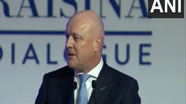 World News | New Zealand PM Christopher Luxon Highlights Strong Kiwi-Indian Ties at Raisina Dialogue