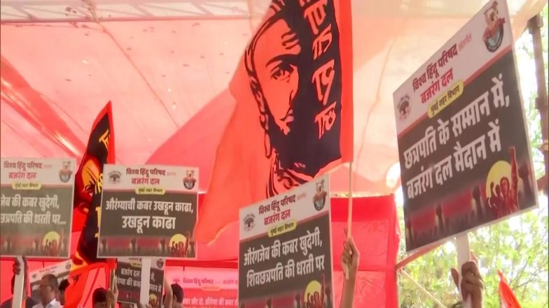 India News | VHP, Bajrang Dal Intensifies Demand to Remove Aurangzeb's Tomb from Maharashtra