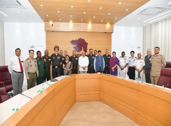 India News | National Defence College Officials Pay Courtesy Visit to CM Bhupendra Patel