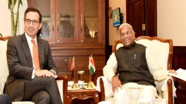 India News | Portugal Parliamentary Delegation Calls on Rajya Sabha Dy Chairman Harivansh