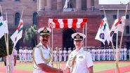 World News | New Zealand Navy Chief Visits India to Strengthen Maritime Cooperation, Bilateral Ties
