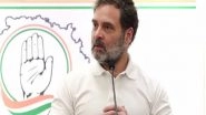 India News | No Indian Should Be Deprived of Their Vote by Aadhaar-voter ID Linking: Rahul Gandhi Urges EC
