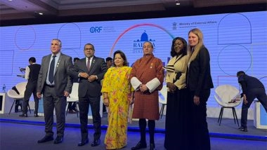 World News | Foreign Minister Arzu Rana Deuba Discusses Trade, Hydropower, and Ties with India at Raisina Dialogue: Nepal Embassy