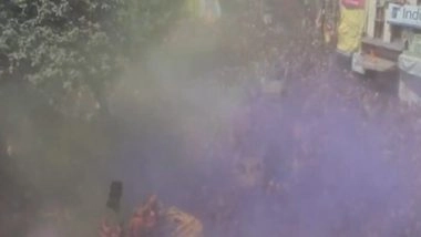 India News | MP: Rang Panchami Celebration Begins Amid Tight Security in Indore