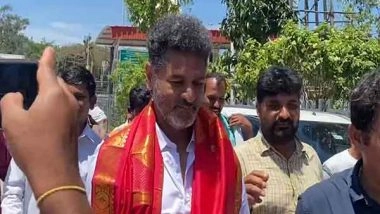 Entertainment News | Prabhu Deva Visits Tirumala Temple, Receives Blessings from Priests