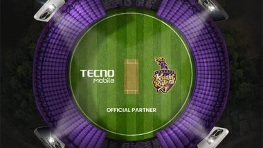 Business News | TECNO's #SignalJeetKa Campaign Hits the Pitch with Kolkata Knight Riders