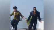 Entertainment News | Akshay Kumar Joins Veer Pahariya for Viral 'langdi' Step, Announces Sky Force's Ott Release Date