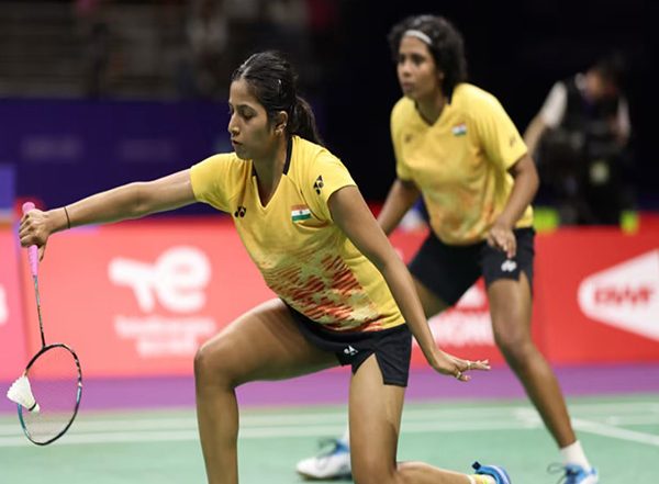 Sports News | Gayatri Gopichand, Treesa Jolly Storm into Second Round of Women's Doubles in Ongoing Swiss Open 2025