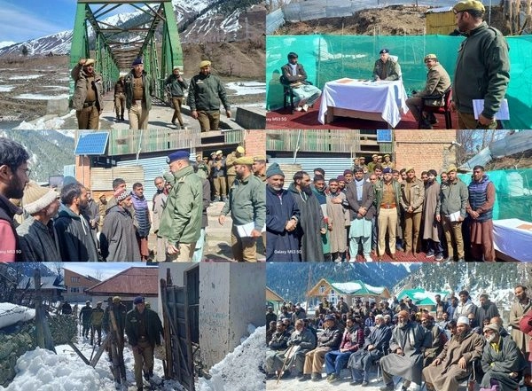 India News | J-K: IGP Jammu Reviews Operational Preparedness at Border Outposts in Kathua and Samba