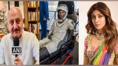 Entertainment News | Anupam Kher, Shilpa Shetty React on Sunita Williams' Safe Return to Earth After Historic Space Mission