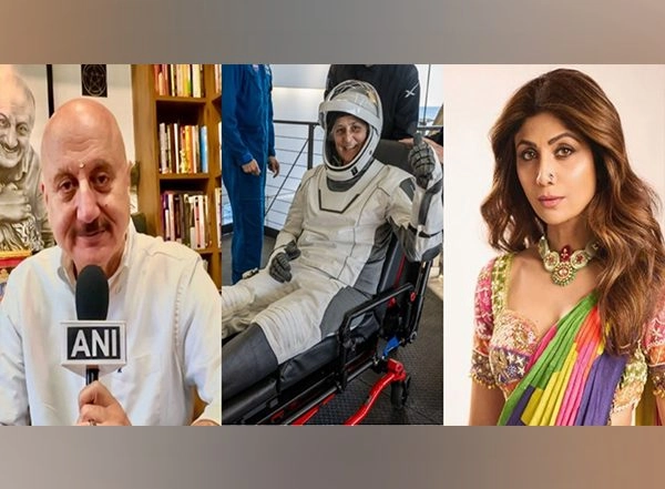 Entertainment News | Anupam Kher, Shilpa Shetty React on Sunita Williams' Safe Return to Earth After Historic Space Mission