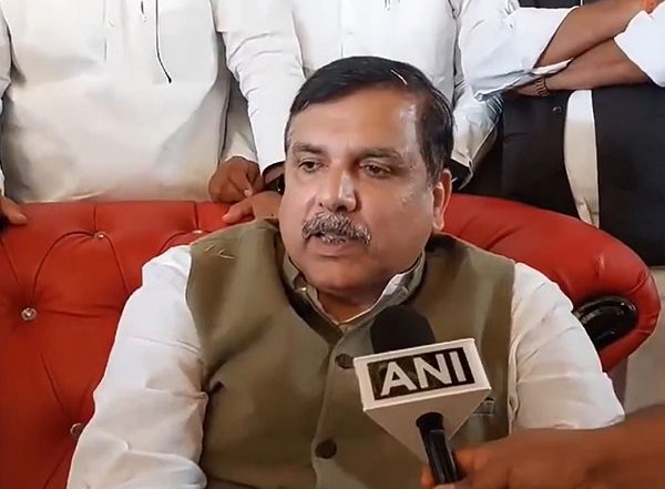 India News | Sanjay Singh Slams FIR Against Satyendar Jain, Says 'central Government Always Harasses AAP'