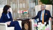 World News | Jaishankar, Georgian FM Discuss Trade, Investment, Tourism and Education on Sidelines of Raisina Dialogue 2025