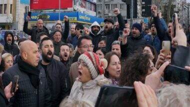 World News | Turkiye: Mass Protests Erupt in Istanbul After Mayor Ekrem Imamoglu's Arrest
