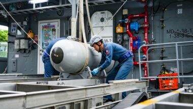 World News | Taiwan Detects 27 Chinese Aircraft, 6 Navy Vessels, and a Balloon Operating Near Its Shores