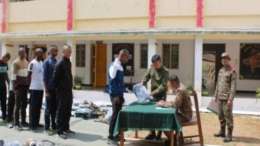 India News | Meghalaya: 119 Infantry Battalion Assam Welcomes 76 New Recruits at Shillong