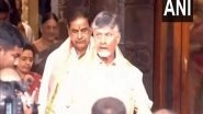 India News | Chandrababu Naidu Visits Tirupati Balaji Temple on Grandson's Birthday