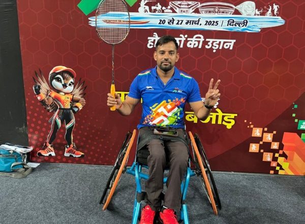 Sports News | KIPG 2025 Spotlight: After Wheelchair Cricket and Arm Wrestling, Why Gyan Prakash Sharma is in Love with Badminton