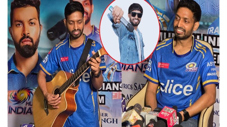 Business News | Satyendra Kumar Singh's Anthem to Boost Mumbai Indians Ahead of IPL 2025