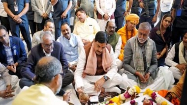 India News | MP CM Mohan Yadav Performs Bhoomi Pujan of Various Industrial Units for Gwalior-Chambal Region