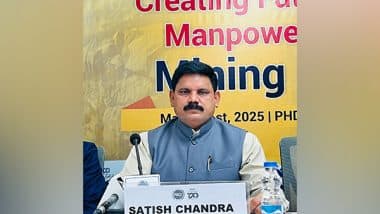 Business News | Coal & Mines MoS Satish Chandra Dubey Asks Industry to Train Employees for Expertise in Minerals Sector