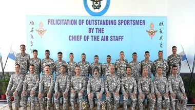 India News | Chief of Air Staff Felicitates Outstanding Sportsmen