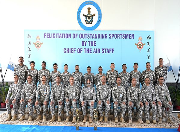 India News | Chief of Air Staff Felicitates Outstanding Sportsmen