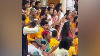 Entertainment News | Varun Dhawan, Pooja Hegde Attend Ganga Aarti in Rishikesh