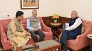 India News |  Union Minister Piyush Goyal, Jaishankar Call on Vice President Jagdeep Dhankhar