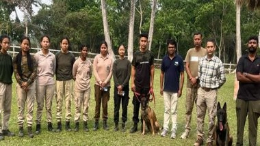 India News | Assam: Forest Department Deploys Sniffer Dog in LBWLS with Aaranyak's Support
