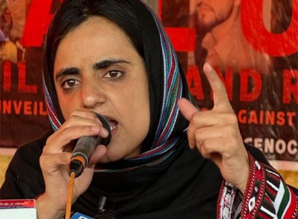 World News | Pakistan: Baloch Rights Leader Mahrang Baloch Arrested While Protesting in Quetta