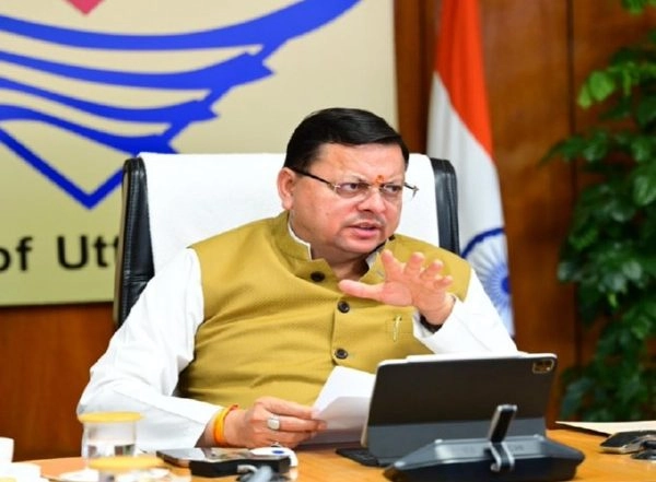 India News | Uttarakhand CM Dhami Announces Plans to Develop Corridors Along Ganga, Sharda Rivers, to Boost Tourism