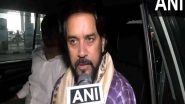 Sports News | Anurag Thakur Highlights IPL's Growth, TB Awareness Ahead of Season 18 Opener