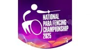 Sports News | National Para Fencing Championship 2025 to Be Held in Bhubaneswar