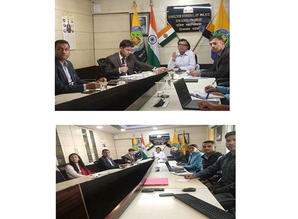 India News | Himachal Pradesh Police Hold Meeting to Strengthen Cyber Security