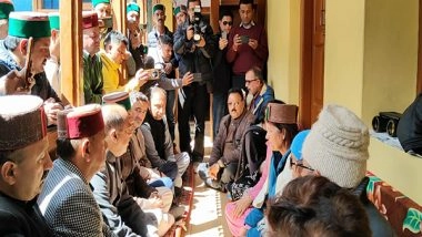 India News | Himachal: BJP Delegation Led by Jairam Thakur Meets Family of Deceased HPPCL Engineer Vimal Negi