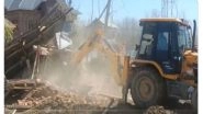 India News | J-K: Authorities in Anantnag Demolish 'illegally' Constructed House of 'terrorist Handler'