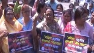 India News | MP: Mahila Congress Protests Against State Government over Increasing Crime Against Women