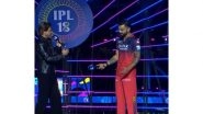 Entertainment News | Virat Kohli Shakes Leg to 'Jhoome Jo Pathaan' in IPL 2025 Opening Ceremony, SRK Calls Him 'GOAT'