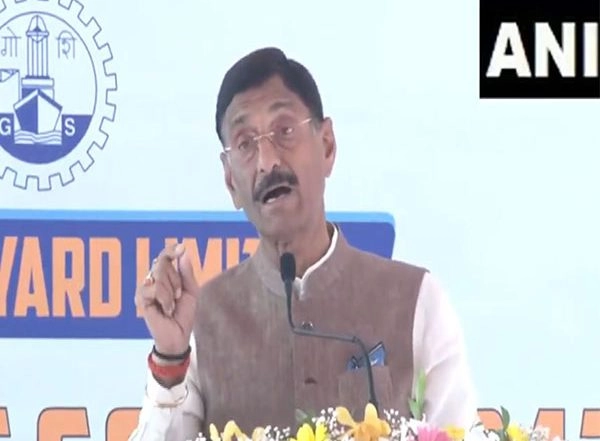India News | Second Frigate of Project Built by Goa Shipyard Limited Launched